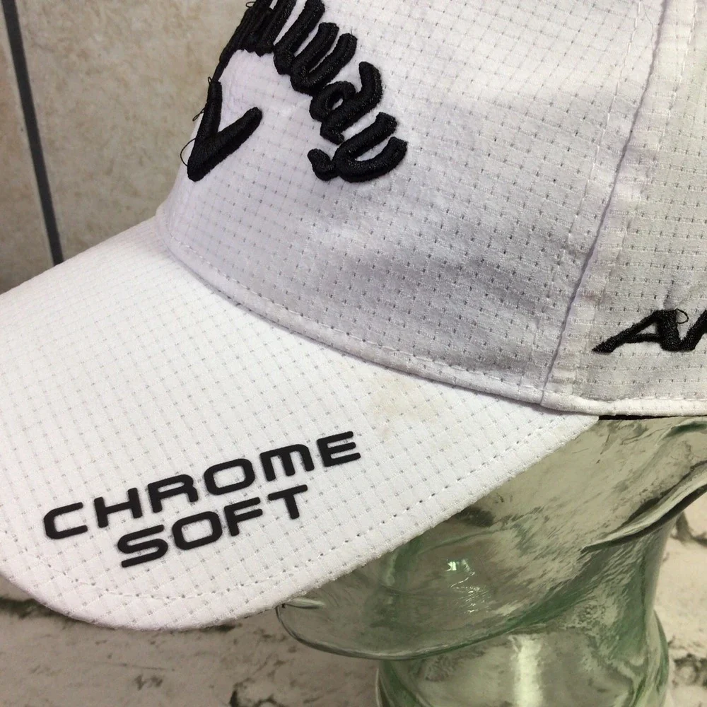 Callaway White‎ Golf Hat Adjustable Ball Cap